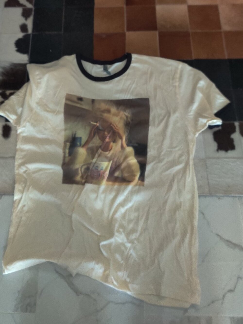 Unique Vintage Doll face Tee size 2xl New